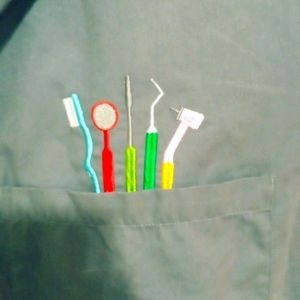 Women XL Dental Scrub Top